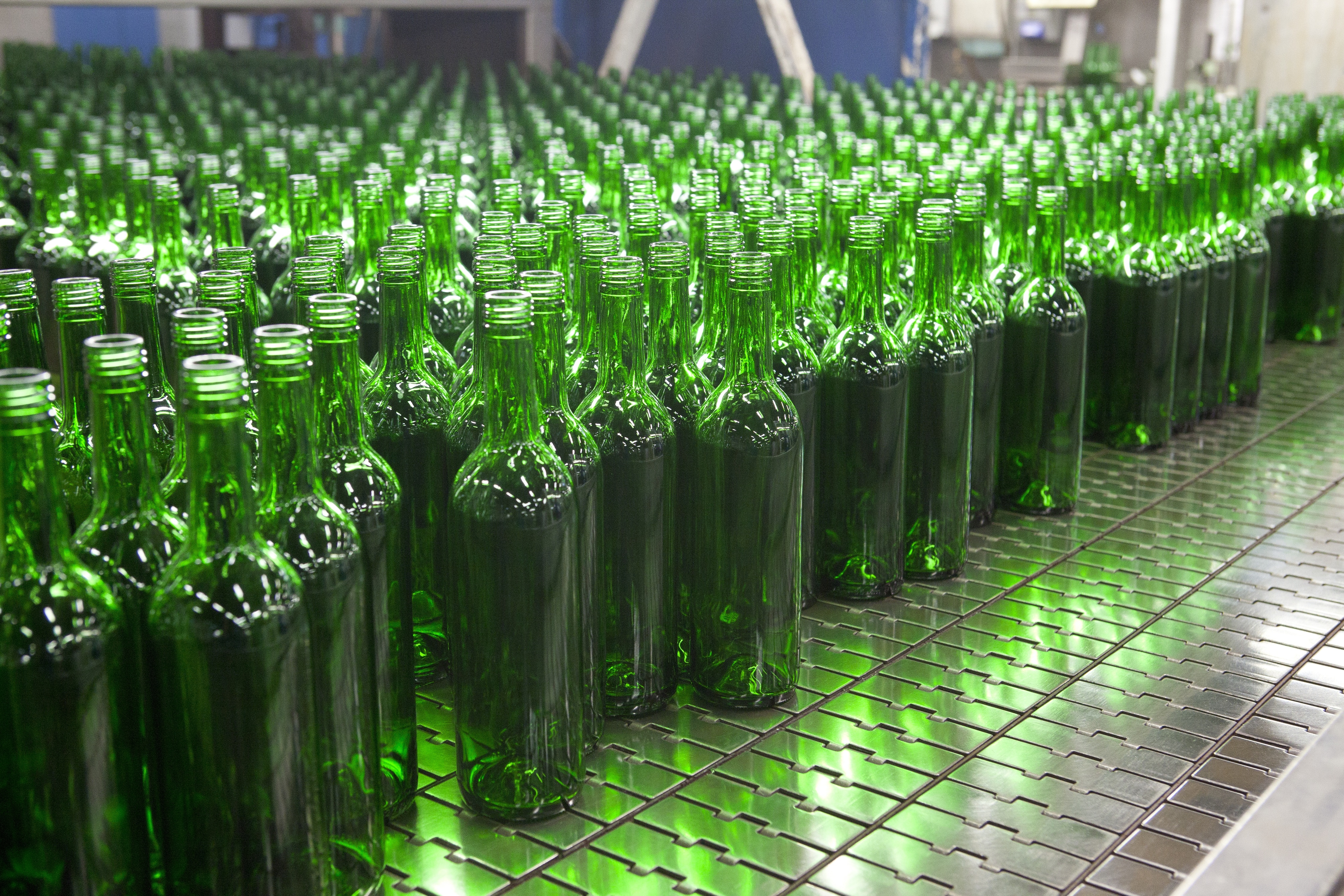 Bottles green